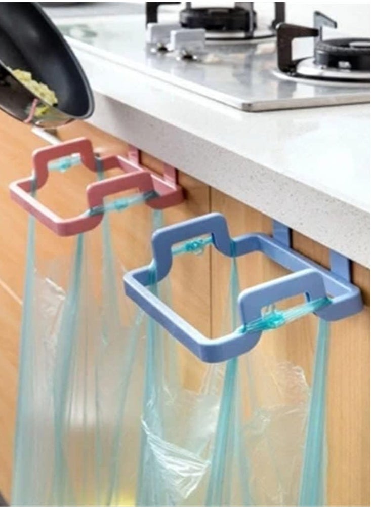 Perfii Trash Bag Holder Organizer Garbage Bag Hanging For Kitchen Cupboard Cabinets Doors  - Image 5
