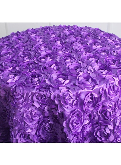 3D Rose Table Cloth Hotel Petal Wedding Cake Table Sign-in Table Layout Table Cloth 1.2 * 1.8m