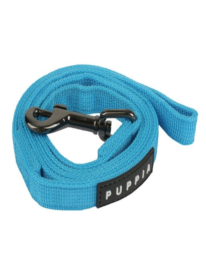 PUPPIA Two Tone Dog Lead Strong Durable Comfortable Grip Walking Training Leash for Small & Medium Dog, Sky Blue, Small - Image 1
