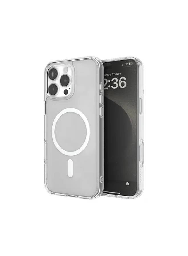 ليفيلو جراب Levelo MagSafe Clara لهاتف iPhone 16 Pro بتقنية الرؤية الواضحة - شفاف - Image 1