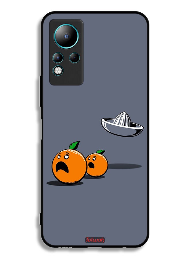 Tolwak Infinix Note 11 Protective Case Cover Minimalism Digital Art Humor - Image 2