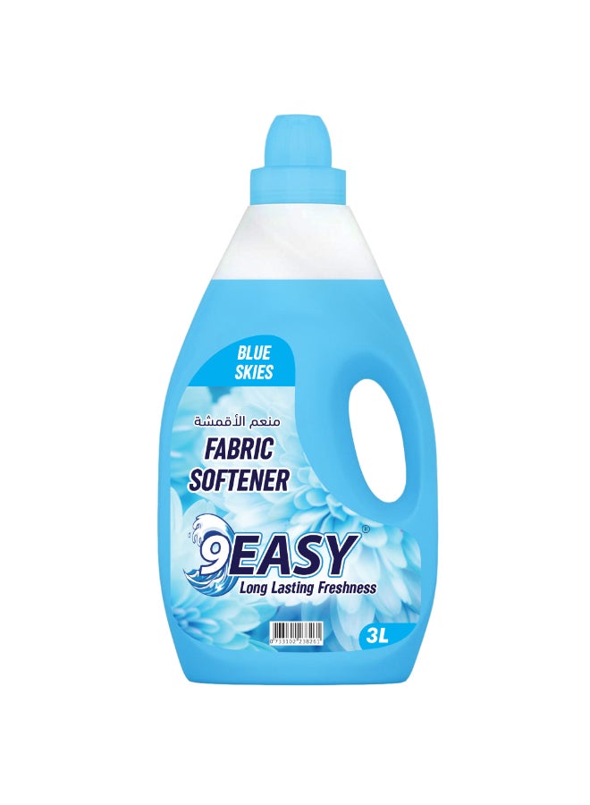 9EASY منعم الأقمشة - أزرق، 3 لتر - Image 1