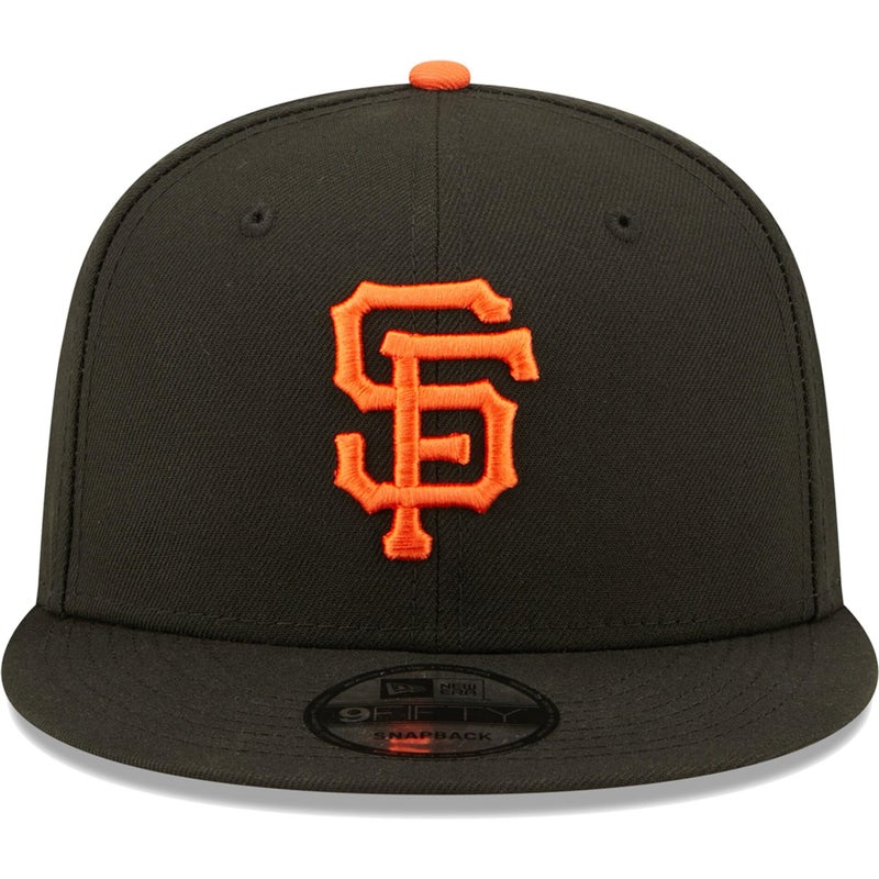 نيو ايرا قبعة New Era للجنسين البالغين MLB 9Fifty Team Color الأساسي بشعار أساسي قابل للتعديل مقاس واحد يناسب الجميع - San Francisco Giants أسود - Image 2