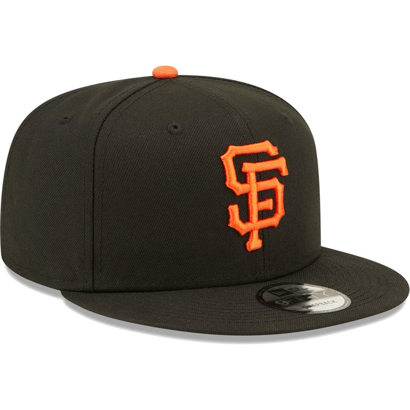 نيو ايرا قبعة New Era للجنسين البالغين MLB 9Fifty Team Color الأساسي بشعار أساسي قابل للتعديل مقاس واحد يناسب الجميع - San Francisco Giants أسود - Image 3