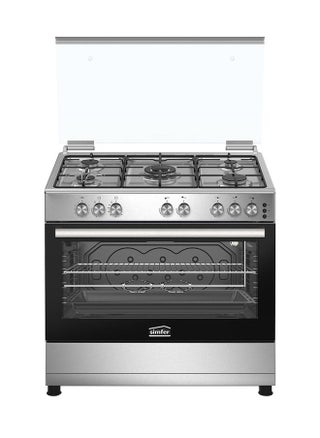 Gas Cooker 5-Burners 4 Tecna  Central SABAF SS With Silver Sides Full Safety - pzsku/ZD81730EC2606E84FA3B4Z/45/_/1689761434/7a2a1468-3cfa-4814-bace-e9e380545262
