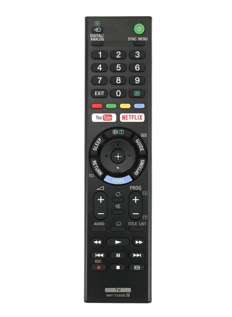 New Replacement Remote Control, Remote Control Fit, Universal Remote Control Compatible with Sony TV KD-65X7000F KD-55X7077F KD-55X7000F KD-49X7077F KD-49X7000F KD-43X7000F KD-70X6700E