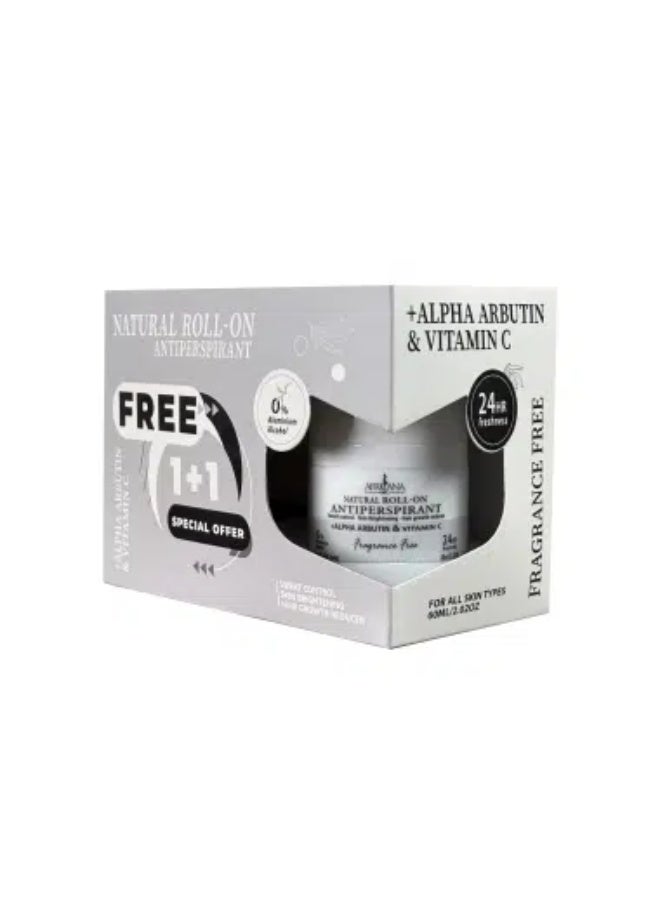 AFRICANANPC africana Natural Deodorant – Fragrance Free 1+1 - Image 2