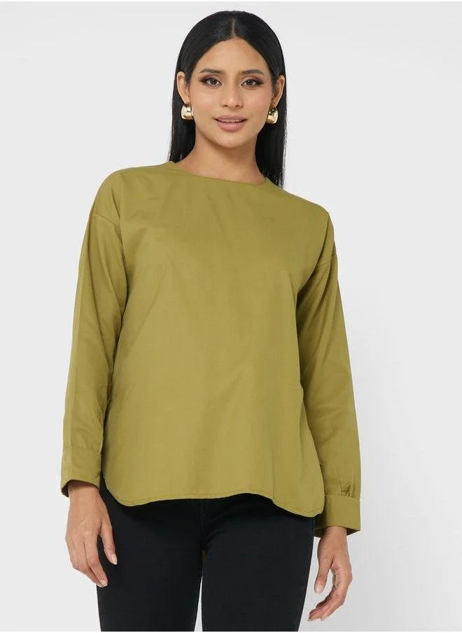 Refka by modanisa Round Neck Top