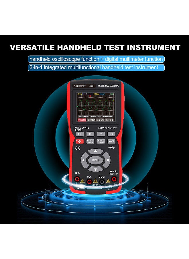 Generic - Oscilloscope Multimeter Handheld LCD Digital Multimeter & Oscillometer 2-in-1 Universal Meter - Image 1