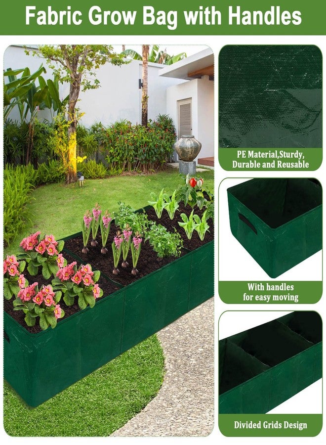 Tidponra Cucumber Trellis for Garden, 47 x 52 Inches A Frame Gardening Trellis with Fabric Raised Garden Bed, Climbing Net and Plant Support Clips for Climbing Plants - Image 4