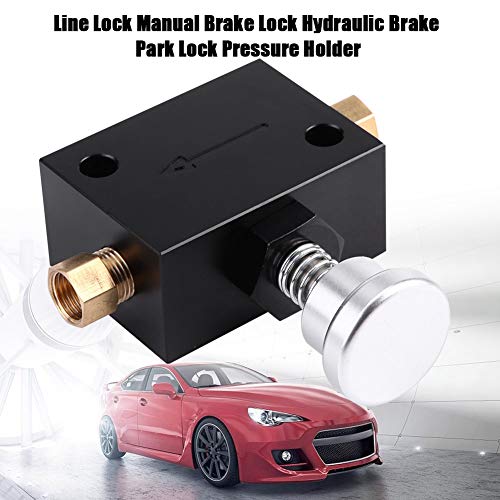 Tbest Hydraulic Park LockBrake Holder Hydraulic Park Lock Manual Line Lock for Cars Trucks - Image 3