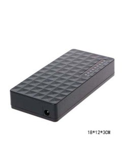 NIBEMINENT Mini Ethernet Network Desktop Switch 8 Port 10/100Mbps Lan Fast Internet Hub Black  - Image 2