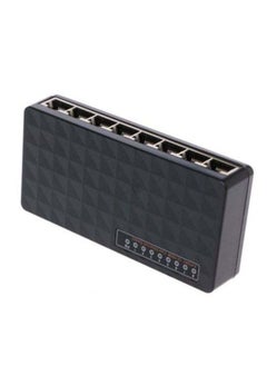 NIBEMINENT Mini Ethernet Network Desktop Switch 8 Port 10/100Mbps Lan Fast Internet Hub Black  - Image 3