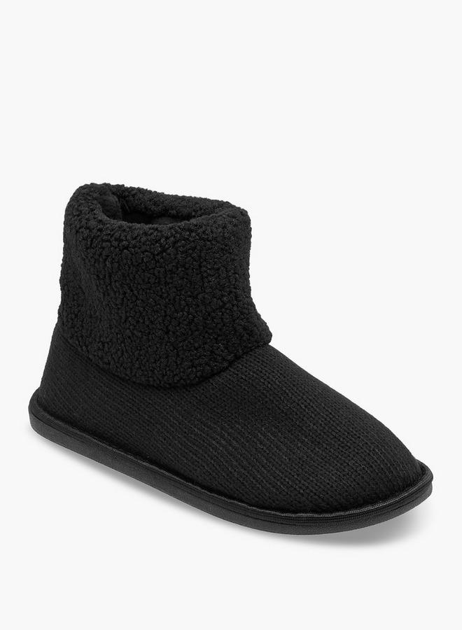 Le Confort Women Sherpa Detail Slipper Boots - Image 1