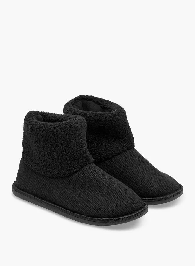 Le Confort Women Sherpa Detail Slipper Boots
