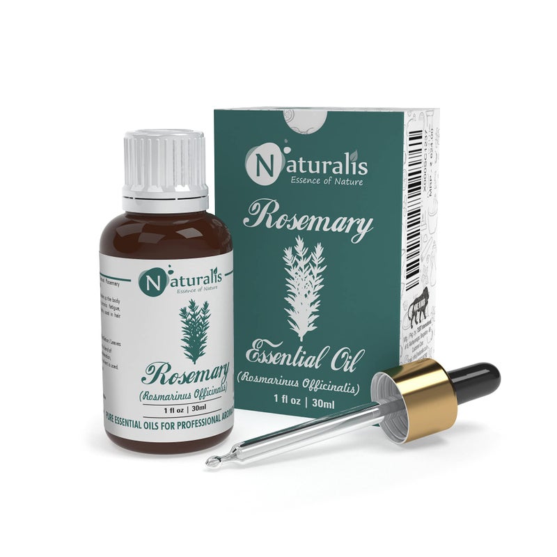 Naturalis Essence of Nature Rosemary Essential Oil for Skin, Muscle & Joints, Anti-Dandruff, Hair Conditioner, Pure & Natural Therapeutic Grade - 30ml - Image 3