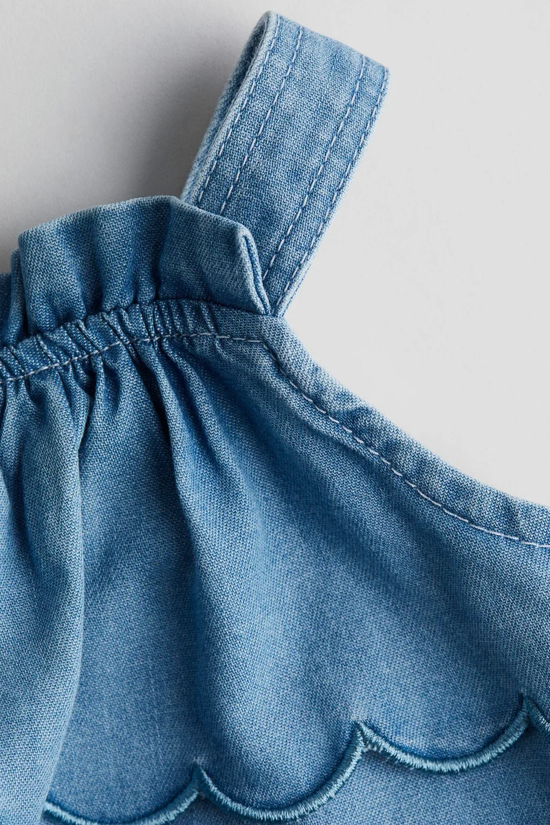 H&M Scalloped romper suit