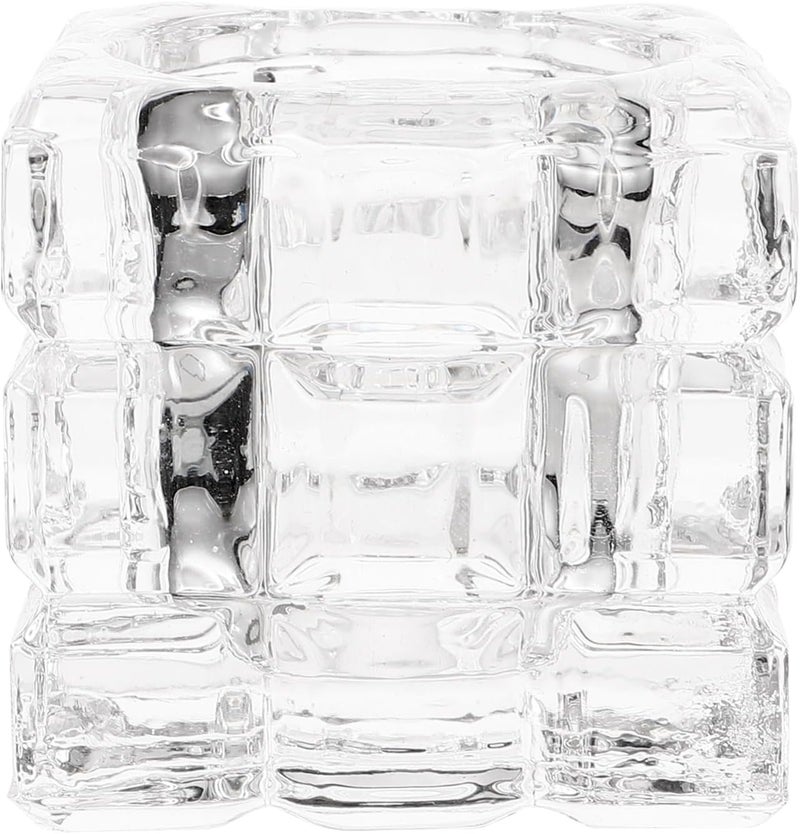 Healeved Nail Art Tool Storage Box Glass Monomer Dish Dappen Dish for Nails Stylish and Functional Storage Cup - Image 1
