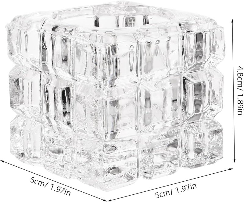 Healeved Nail Art Tool Storage Box Glass Monomer Dish Dappen Dish for Nails Stylish and Functional Storage Cup - Image 2