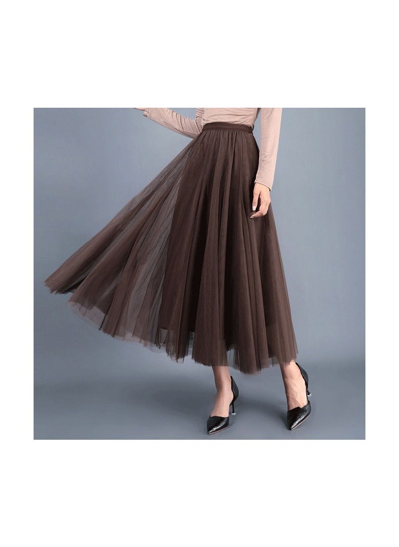 High Waisted Slim Fitting Skirt Brown - pzsku/ZD817C181E620497FD317Z/45/_/1690880076/73aeeb6f-22f6-4e5b-ada5-06e33d397239