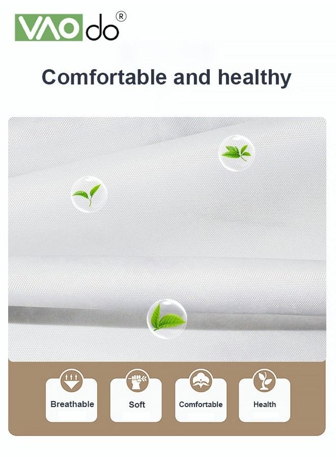 VAOdo - 4PCS Printed Shower Curtain Set Polyester Gray Black Marble Pattern Thickened Shower Curtain Set Includes Floor Mat Toilet Seat Cover Anti-skid Pad at The Bottom of Toilet Ring and Shower Curtain - Image 1
