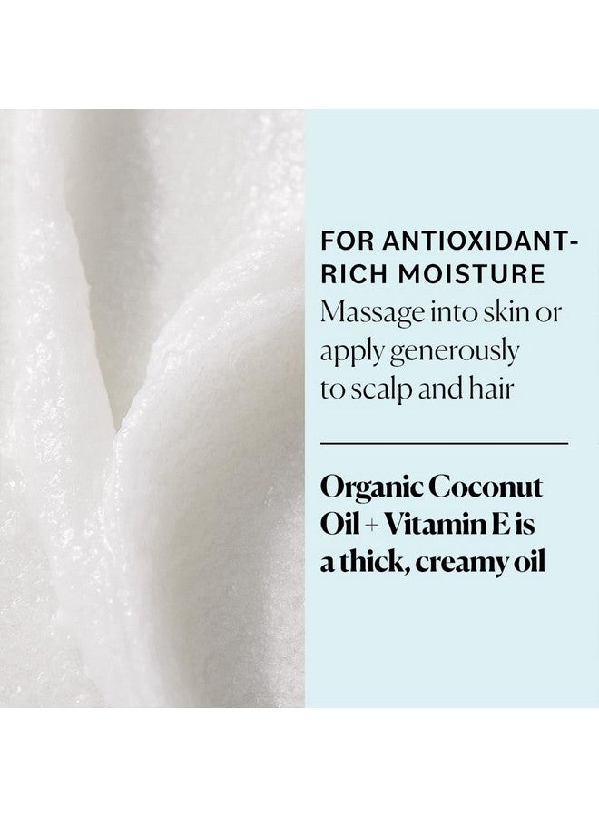سكاي أورغانكس سكاي أورجانيكس - زيت جوز الهند العضوي وفيتامين هـ، 16.9 أونصة سائلة - زيت فائق الترطيب للبشرة والشعر - أحماض دهنية ومضادات أكسدة - طبيعي، نباتي، وخالٍ من القسوة - للعناية بالبشرة والشعر - Image 3