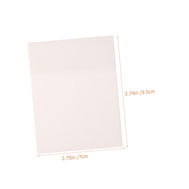 5 Pcs Translucent Lined Sticky Memo Pads Note Stickers For Office School Supplies - Image 3