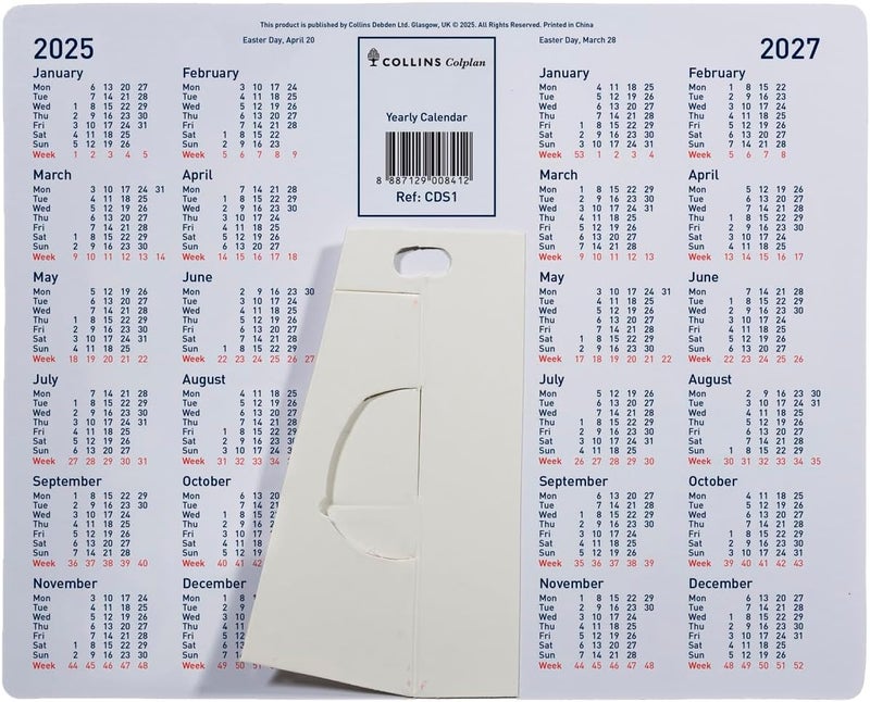 Collins - Colplan - A4 Yearly Calendar Planner 2026 (CDS1-26) - Image 2