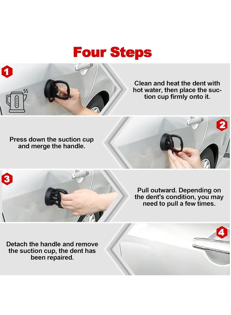 RATSAW Car Dent Puller Dent Removal kit 2 Pack Dent Puller Powerful Dent Removal kit Dent Remover Tool for Car Dent Repair Glass Screen Tiles Lifting and Objects Moving  - Image 4
