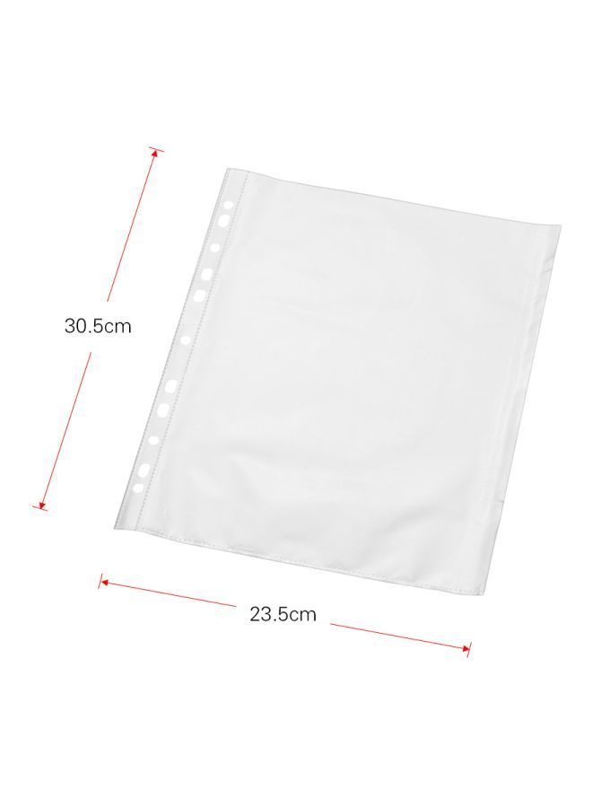 NIBEMINENT 100-Piece Sheet Protector Clear  - Image 2