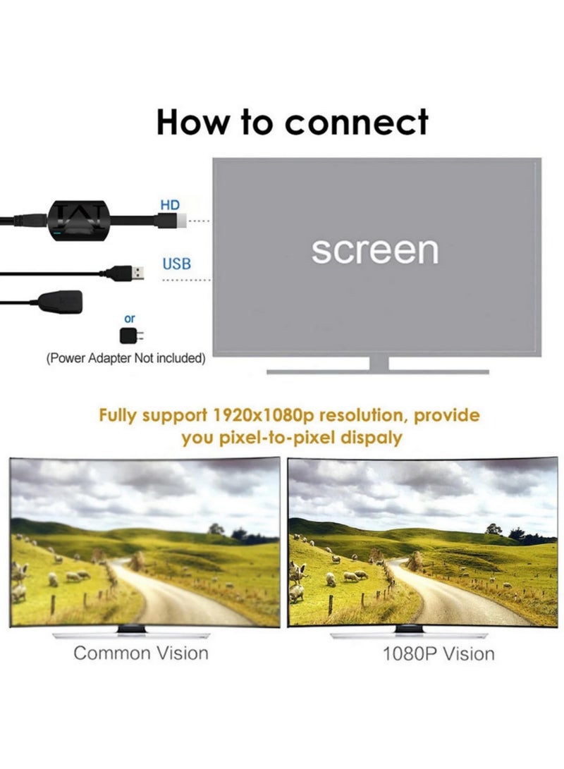 G4 1080P HDMI-compatible TV Stick Miracast Wireless DLNA AirPlay Mirascreen Display Mirror Receiver TV Dongle For IOS Android - Image 5