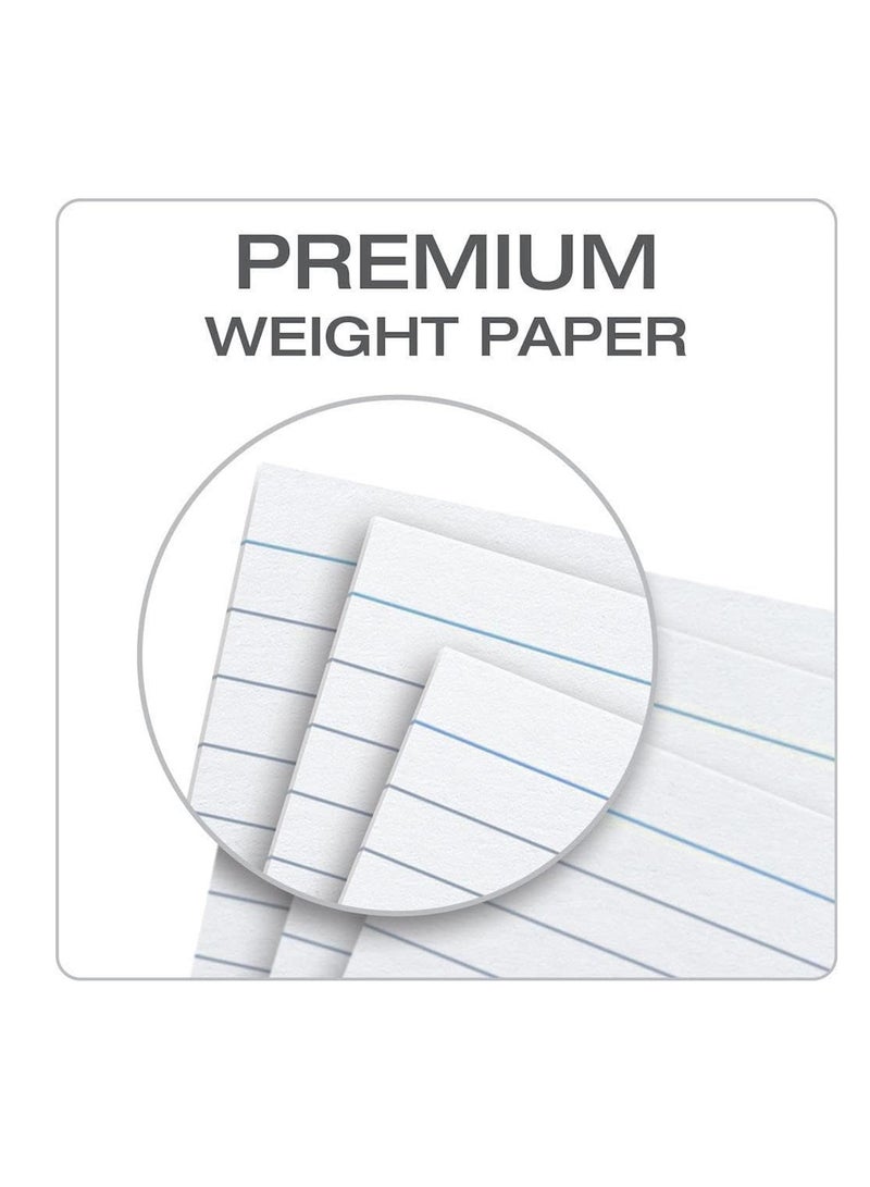 ATKET 100-Piece Ruled Index Card White 180gsm Thickness 12x17cm Size - Image 3