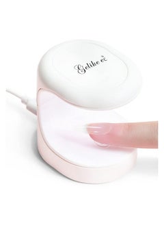 gelike ec Mini Led Nail Lampuv Light For Nails Easy And Flash Cure Light For Nail Extension Systemportable Usb Nail Dryer For Travel Manicure Uv Led Light For Gel Nail Art Diy Nail Art  - Image 2