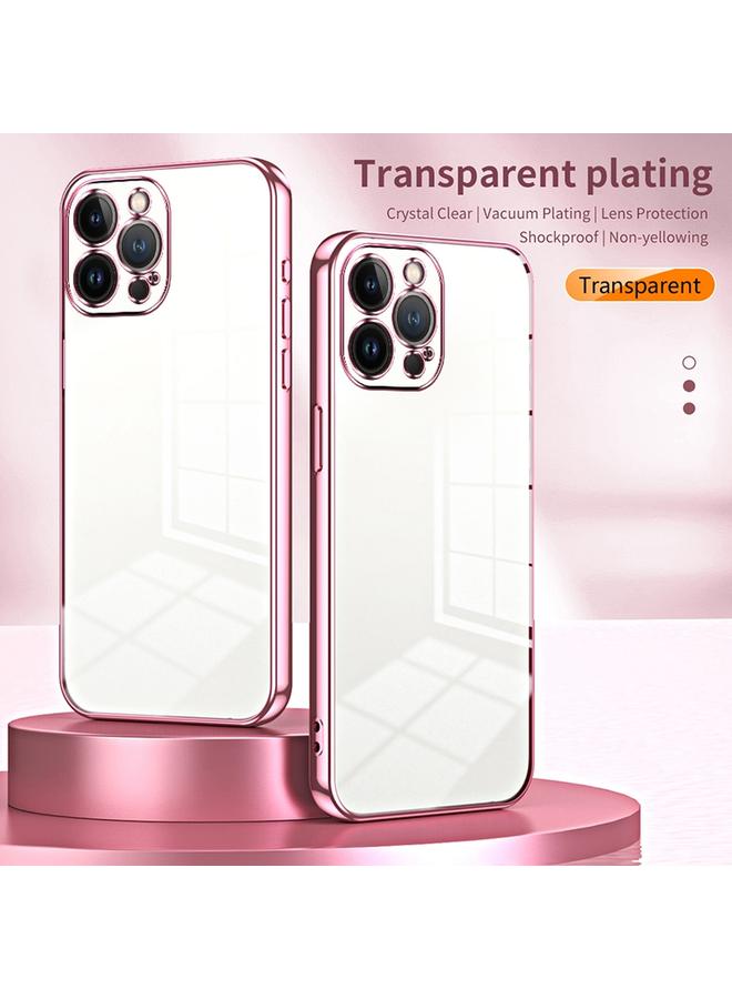 اس-توب جراب لهاتف iPhone 13 Pro Max شفاف مطلي بفتحة دقيقة - Image 2