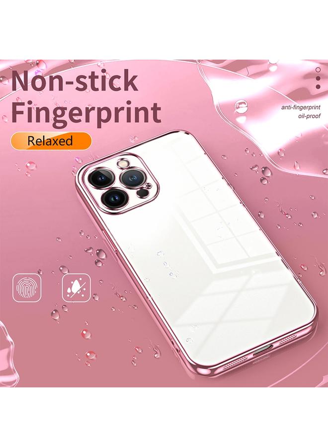 اس-توب جراب لهاتف iPhone 13 Pro Max شفاف مطلي بفتحة دقيقة - Image 4