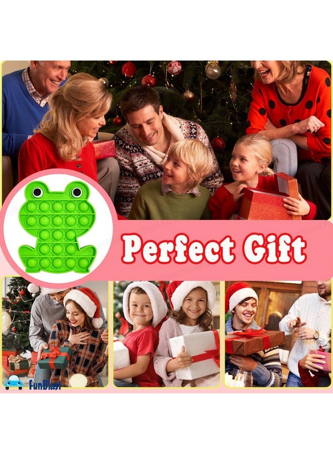 فنبلاست لعبة بوب إت من فن بلاست - بوب إت، بوب إت للأطفال، لعبة بوب إت، ألعاب بوب إت للأطفال، لعبة بوب إت فيدجيت على شكل أخطبوط مع ضفدع للأطفال، لعبة بوب إت فيدجيت، بوب إت كبيرة، بوب إت للبنات (عبوة من قطعتين) - Image 2