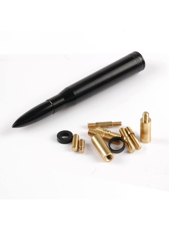 Universal Car Antenna Replacement Compatible with Ford, Dodge, Chevrolet, GMC, Jeep, Toyota Truck Replacement Antenna - Made of Rugged Billet and Aluminum, Car Accessories - Image 4