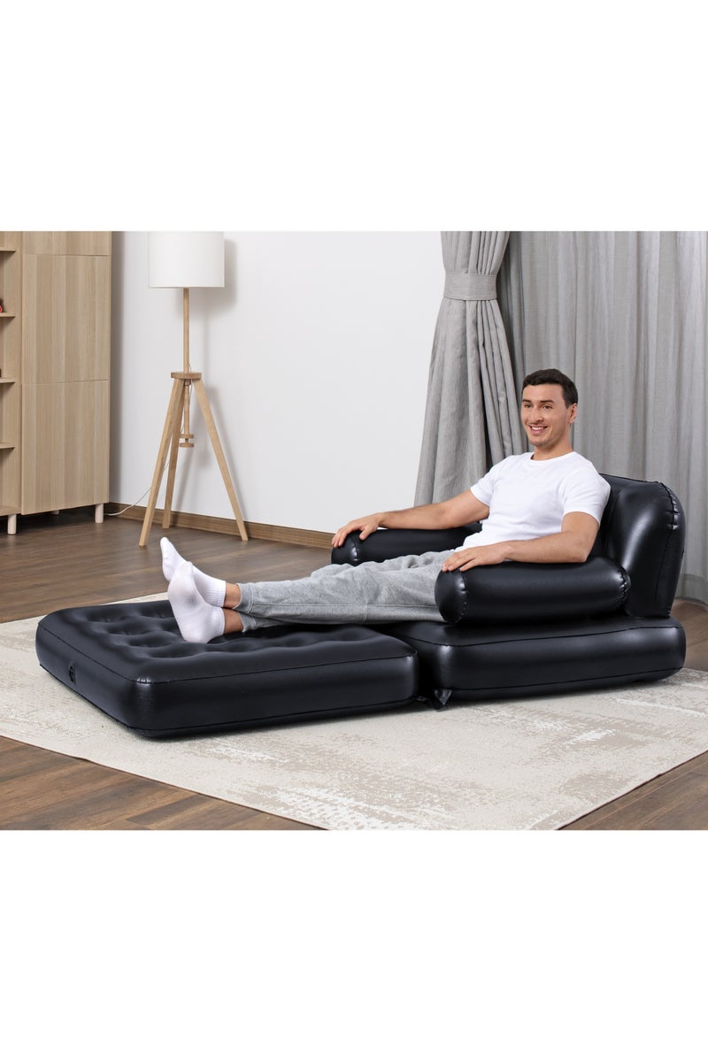 Bestway Bestway Multi-max 4-in-1 Air Lounger Single 191x97x64cm | Foldable Air Chair | Foldable Inflatable Bed | Inflatable Chair for Indoor & Outdoor  - Image 4