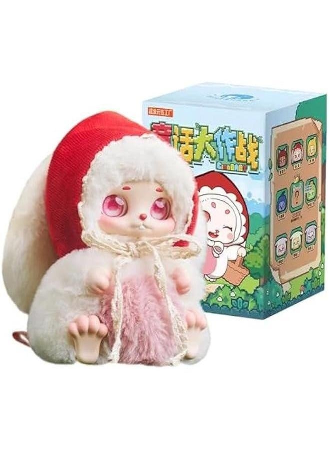 Plush Doll Blind Box, Timeshare Cino Dream Tour Circus Series Stuffed Box Toy, Kawaii 1 of 8 Possible Mystery Plush, Collectible for Birthday Gift (Fairy Tale-1Box) - Image 1