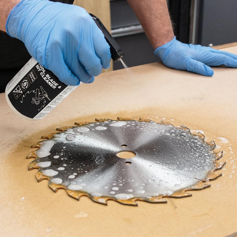 Trend Tool, Blade & Bit Cleaner, 18 fl oz, Resin, Pitch & Rust Remover, Safe Non-Toxic Formula for Workshop Tools, CLEAN/500 - Image 2