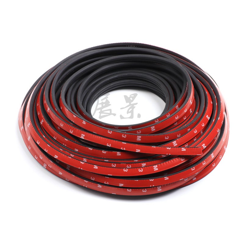 Five-Hole New B- Type Car Door Sound Insulation Sealing Strip Full Car Door Edge Adhesive Strip Car Door Seam Dustproof Noise Reduction Car Mute - Image 5