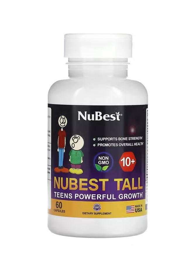 NuBest Tall 10+ Teens Powerful Growth 60 Capsules
