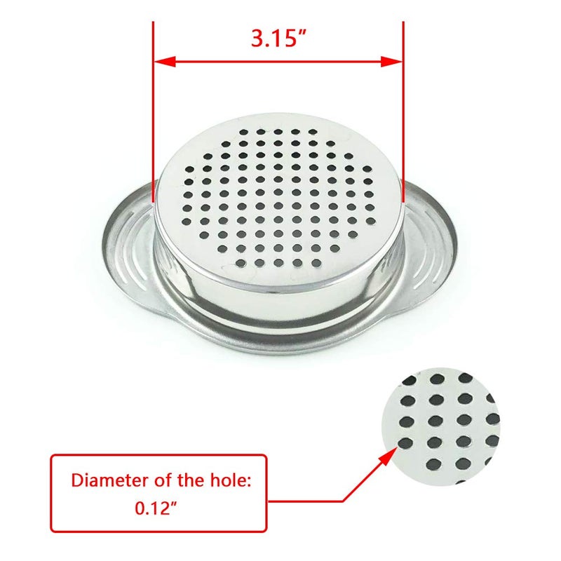 iAesthete Can Strainer - Tuna Strainer - Food Grade 304 (18/8) Stainless Steel  Dishwasher Safe  Food Strainer  Can Colander  Easy To Clean  Eco-Friendly - Image 3