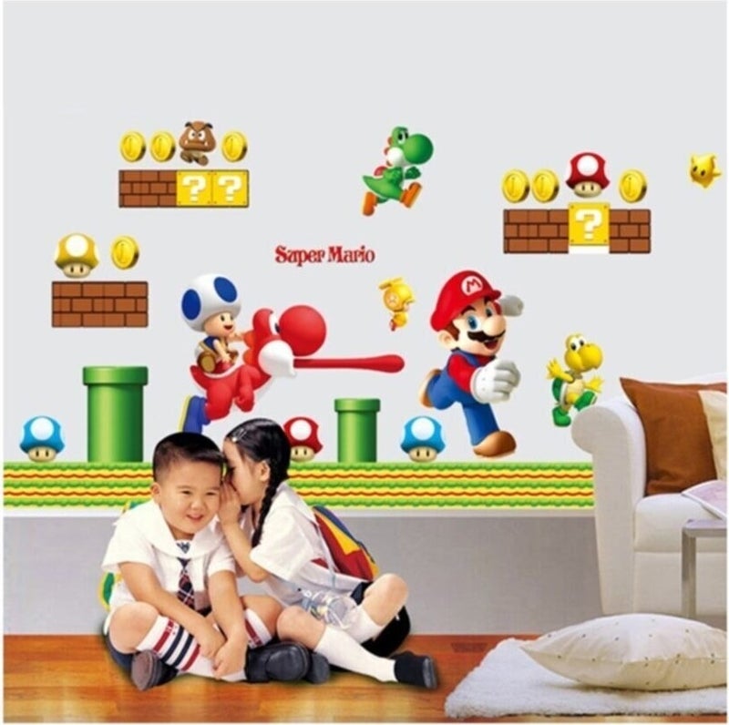 Kt Grup Kt Group Cute Caterpillar With Educational Figures Series Kids Room Wall Sticker
