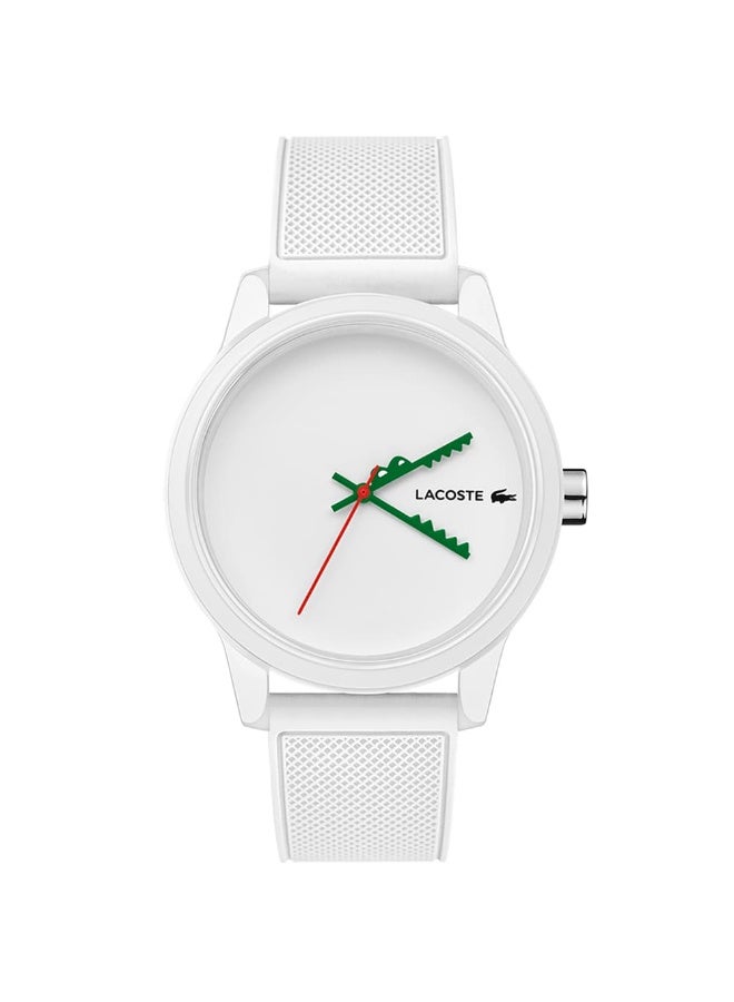 لاكوست ساعة لاكوست الأصلية باللون الأبيض للجنسين 2011069 - Image 1