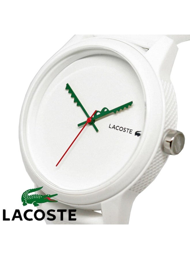 لاكوست ساعة لاكوست الأصلية باللون الأبيض للجنسين 2011069 - Image 3