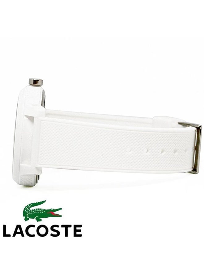 لاكوست ساعة لاكوست الأصلية باللون الأبيض للجنسين 2011069 - Image 4