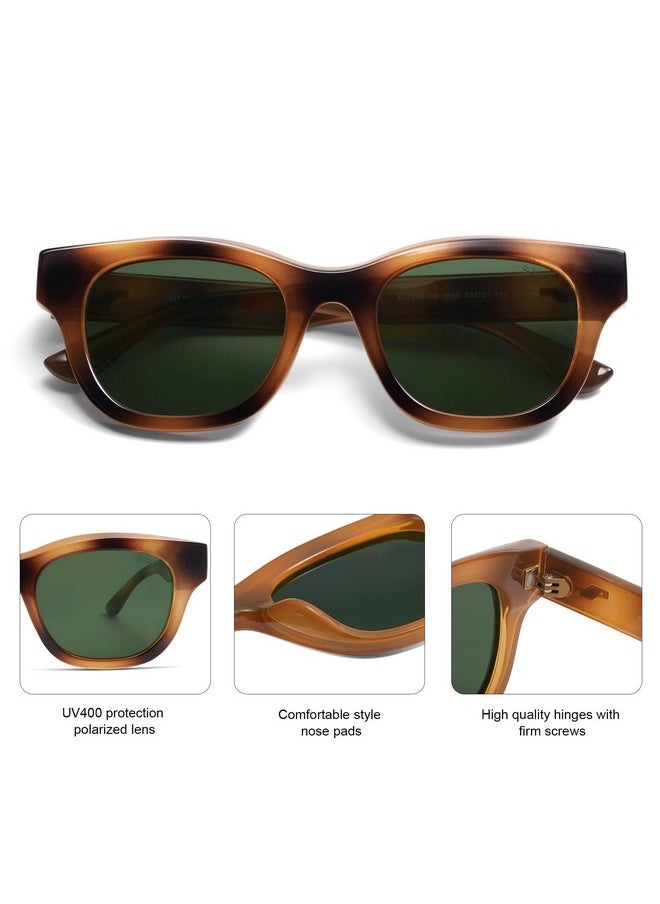 Sojos Polarized Sunglasses Womens Men Trendy Small Designer Shades Sj2289Green  - Image 3