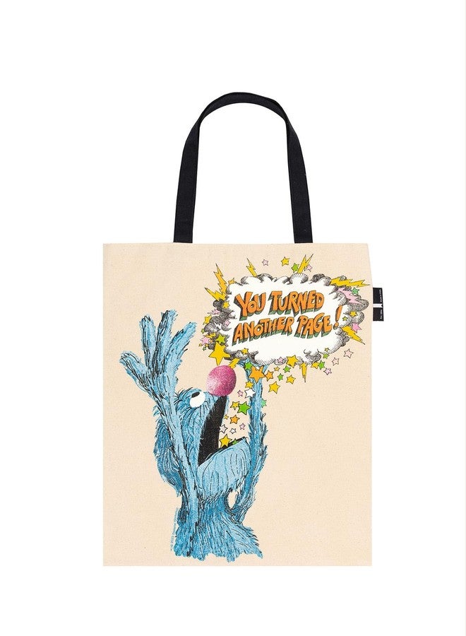 Out of Print The Monster at the End of This Book Tote Bag with Inner Pocket - Officially Licensed Sesame Street Gift for Book Lovers - Image 2