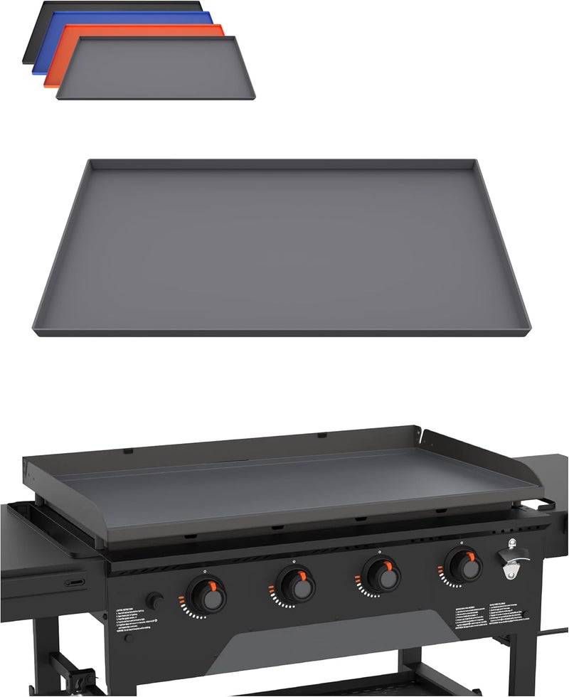 Kitchen perfection Gray Griddle Mats 36 Inch - Image 1